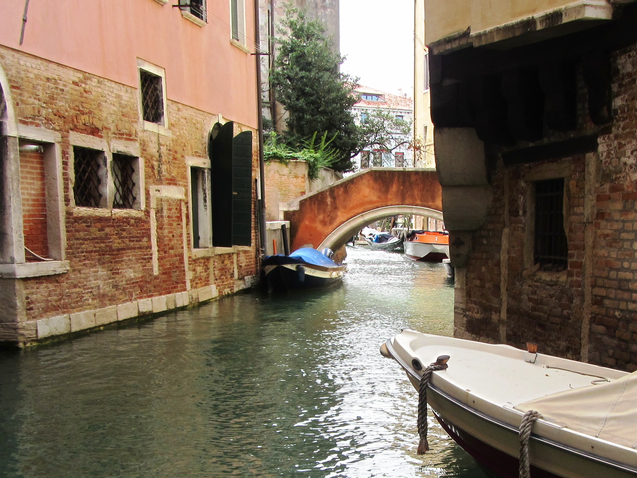 Photo of a Venician canal
