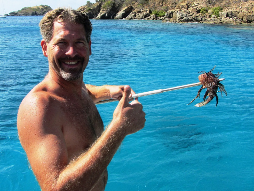 Photo of a spear fishing trip