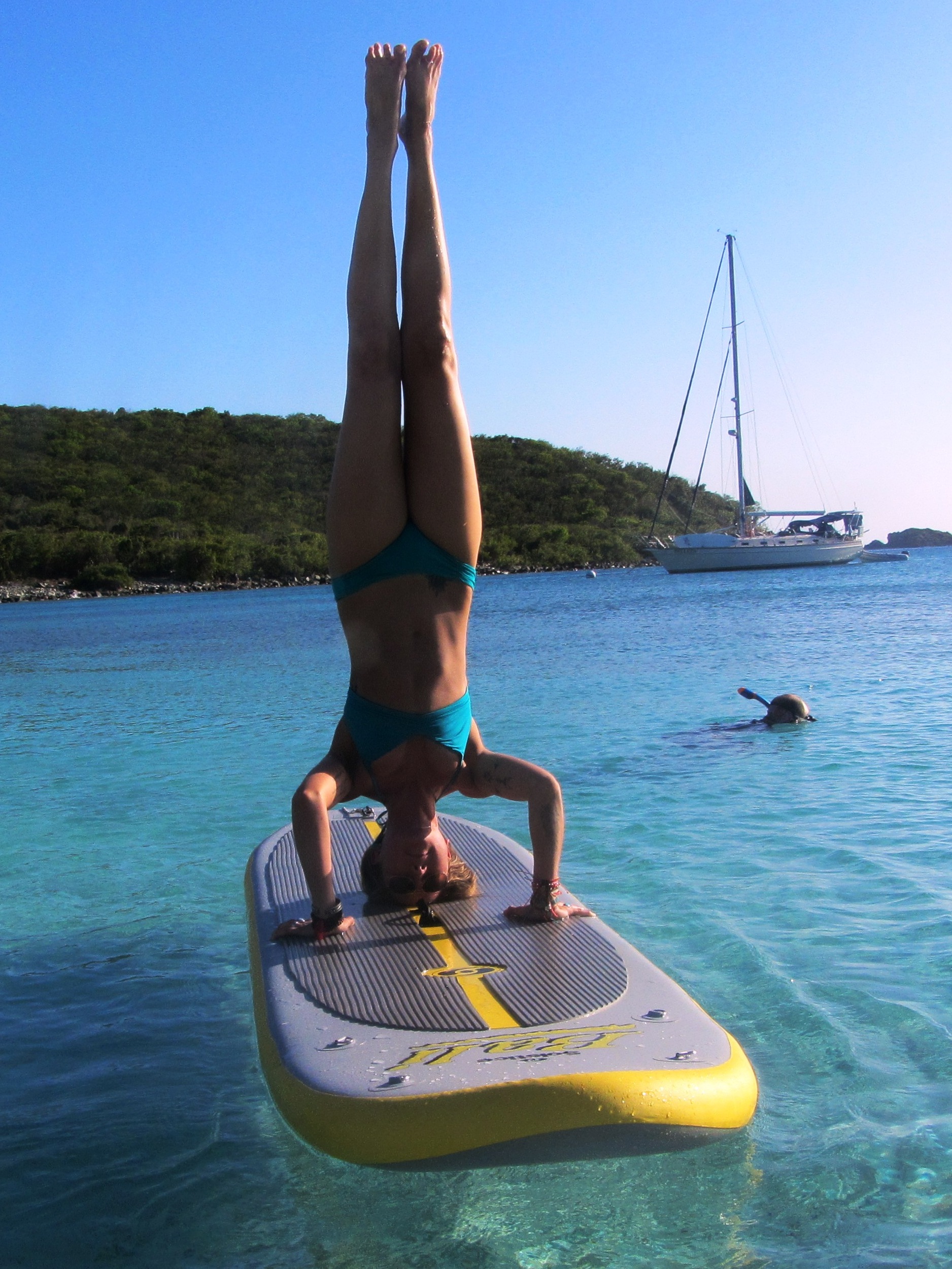 Have you ever done yoga on a SUP