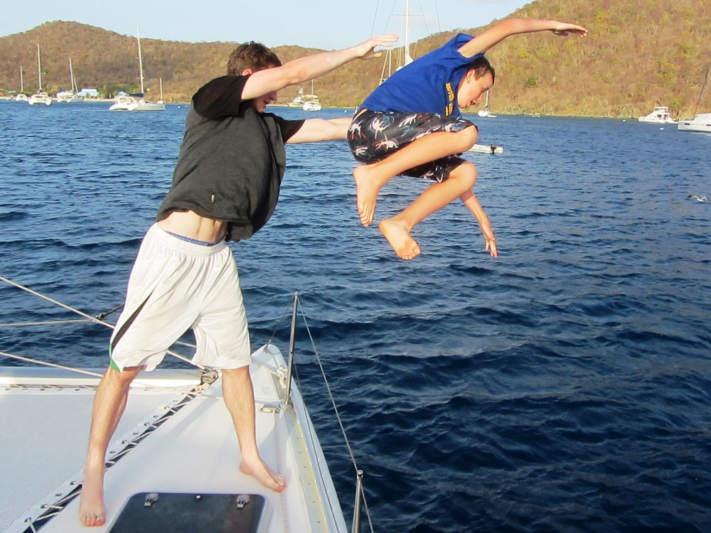 Have you ever wanted to throw your brother overboard?