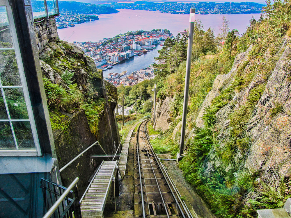 Overlooking Bergen, Norway