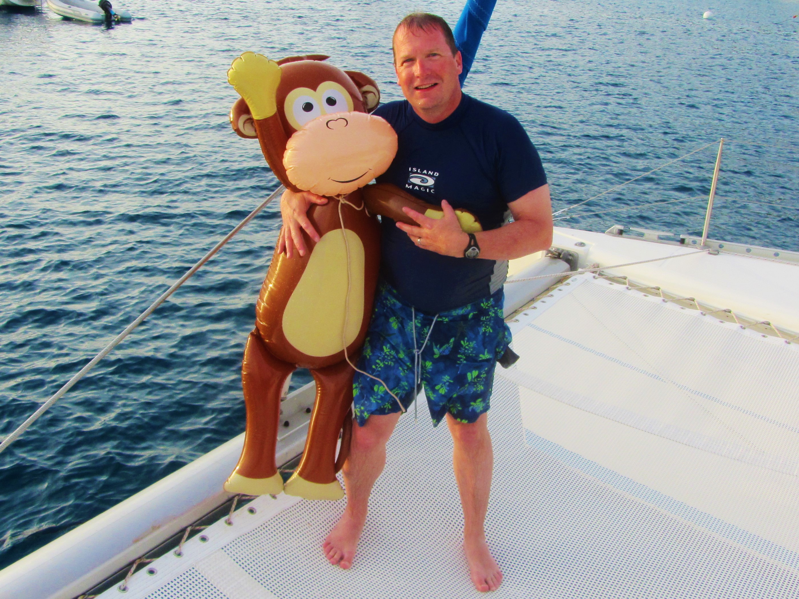 A man and his monkey!!!