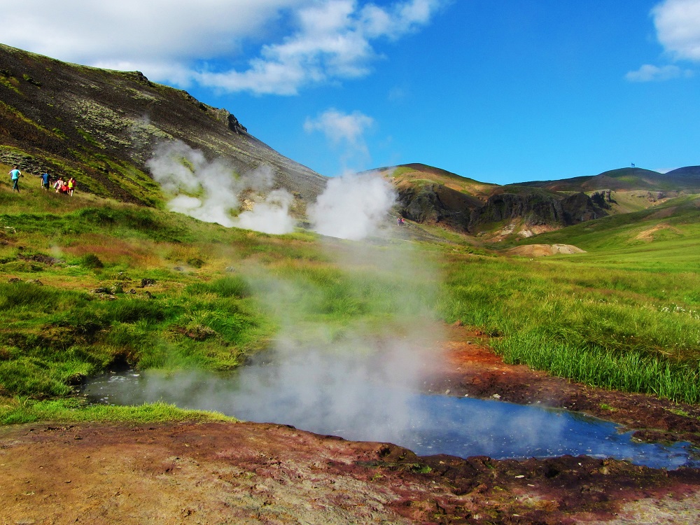 Want to take a dip in a hot spring in Iceland?