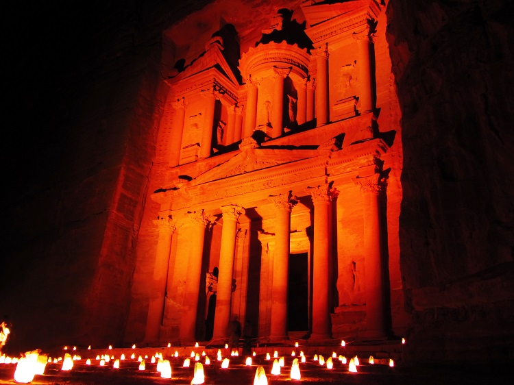 Magical Night In Petra