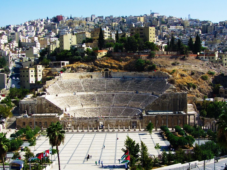 “Photo of the Day” shows how Amman grew up around the Roman Theater