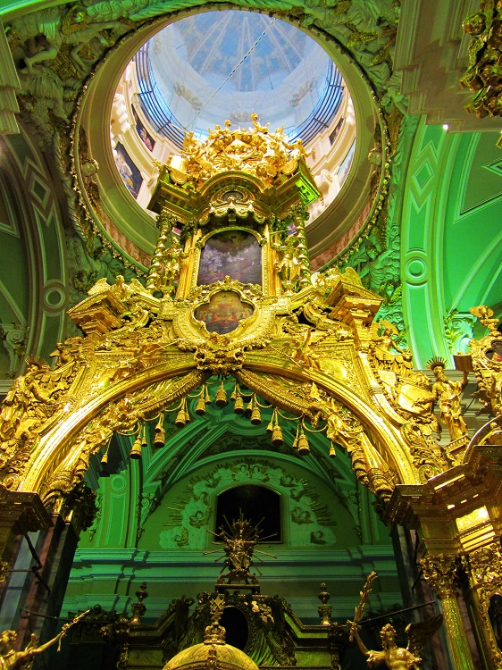 Inside Peter & Paul’s Fortress is a cathedral with an amazing alter