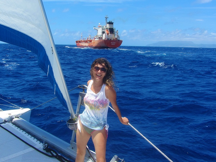 Exhilarating thrilling moments while Sailing