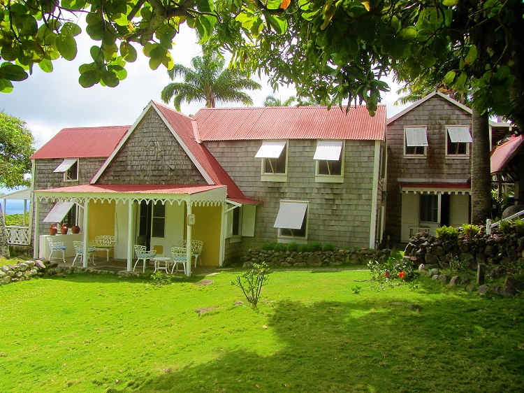 The Hermitage House on Nevis is the oldest in the Caribbean