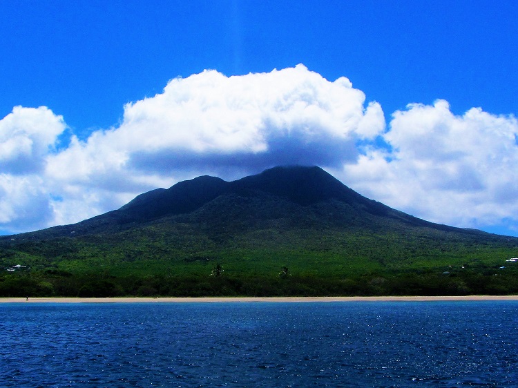 Today’s POTD is the first sight I had of Nevis