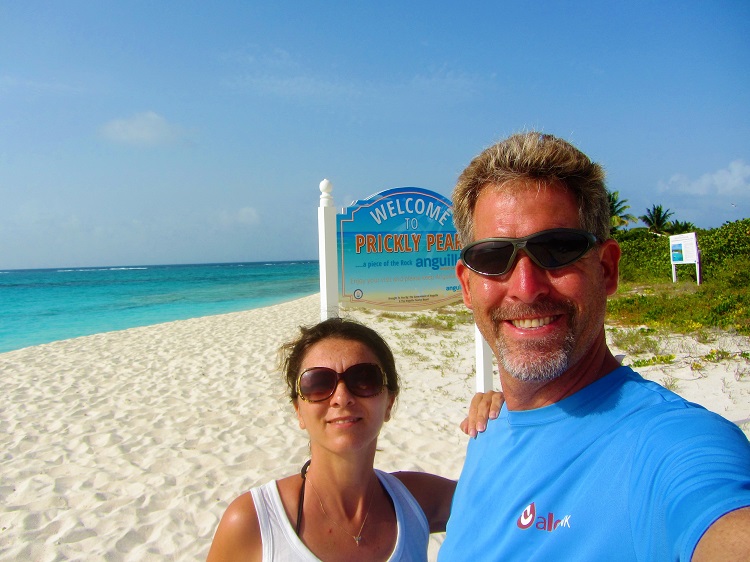 With cruising permit in hand, we explored the islands of Anguilla