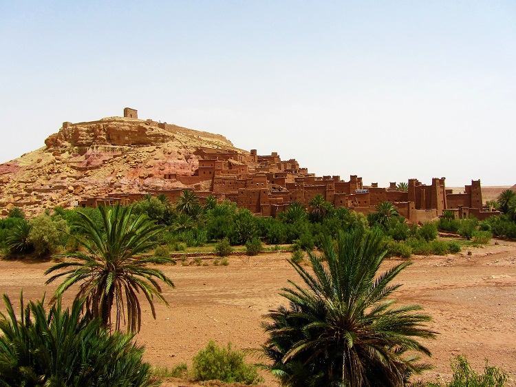 Ait BenHaddou is the type of place that makes me think Morocco