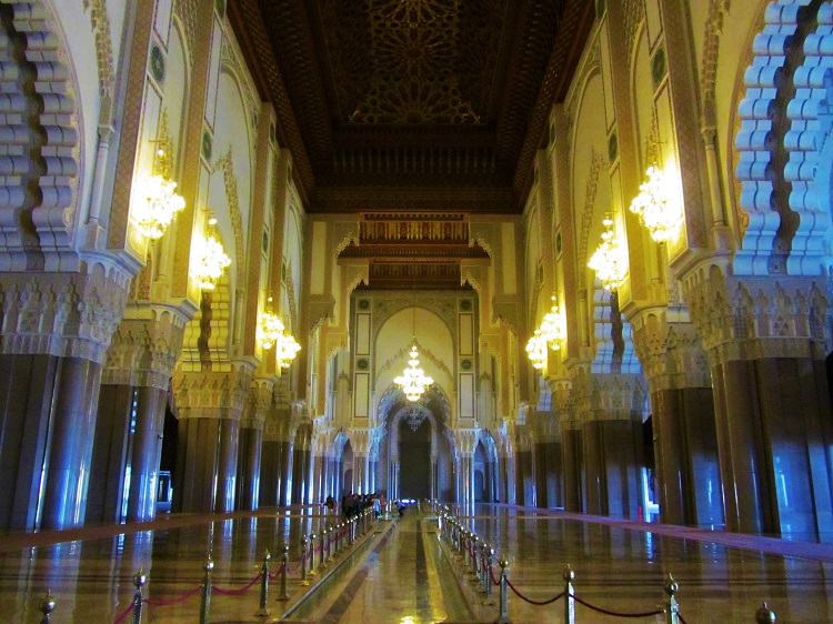 Today’s photo of the day is of the interior of the 3rd largest mosque