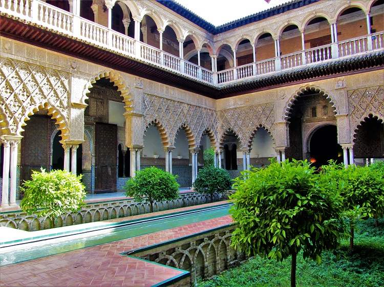 Another view of the Real Alcazar in Seville