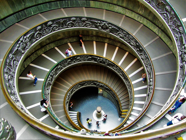 What do you think of the Vatican City Spiral Stairs?