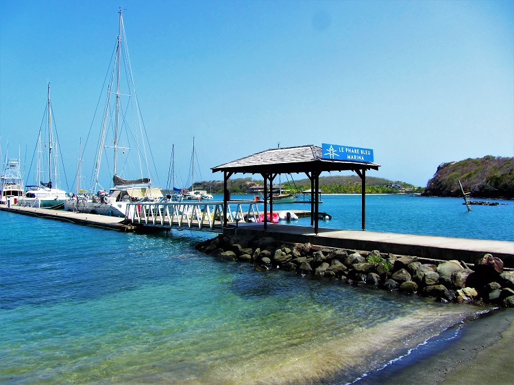 Phare Bleu Marina is a great little resort and marina on south Grenada