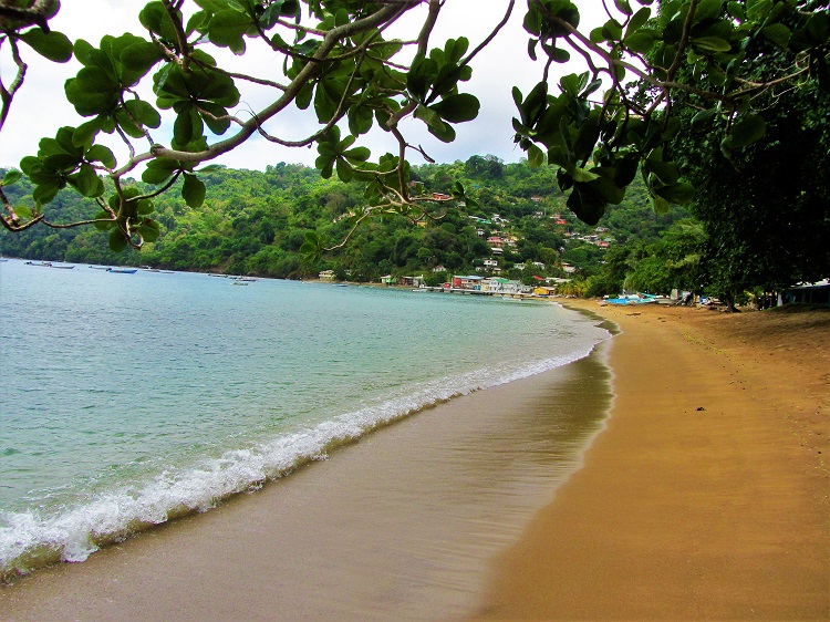 The beach at Charlotteville is a great way to start Tobago
