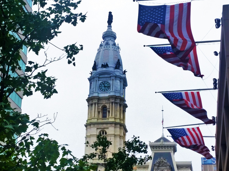 One more shot of Philadelphia City Hall before we head to NYC