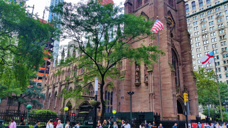 Trinity Church has been apart of Downtown Manhattan for over 300 years