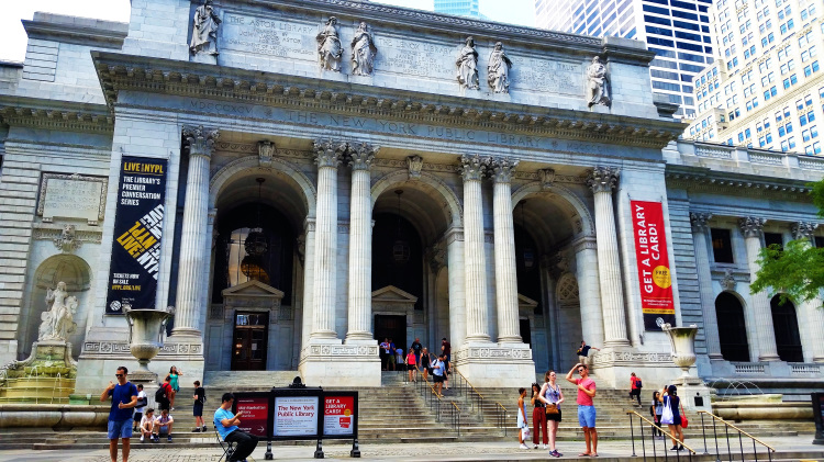 When you are at the New York Public Library who are you going to call?