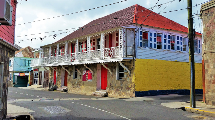 I love the architecture on Nevis