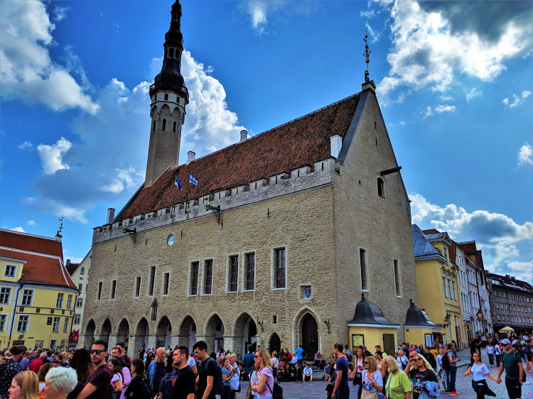 The Tallin Town Hall is one of the oldest in the world