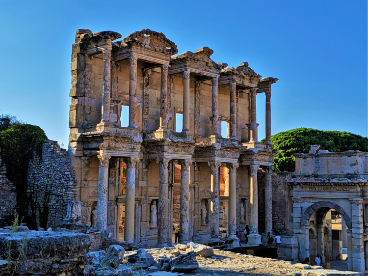 Ephesus was a very important ancient city in Turkey