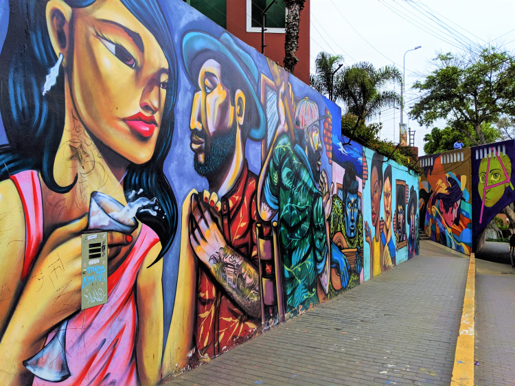 Barranco is a great neighborhood in Lima, Peru