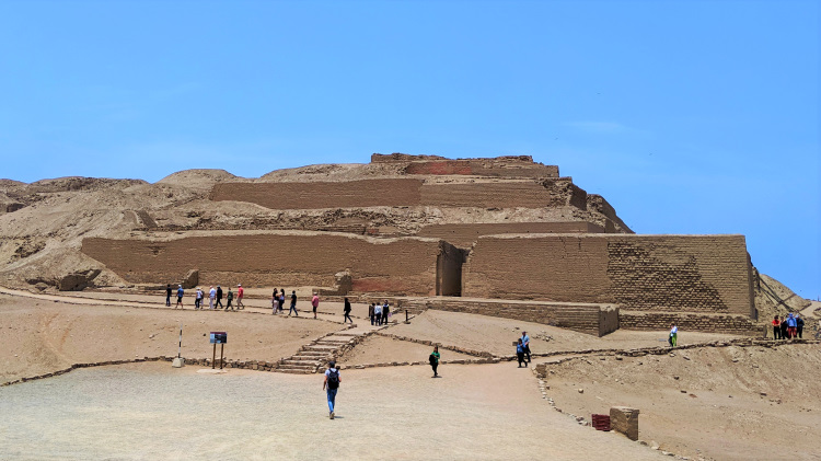 Check out the pre-Spanish archaeological site of Pachacamac with me