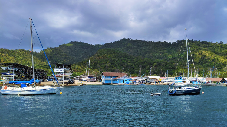 Chaguaramas is THE yachting center in Trinidad