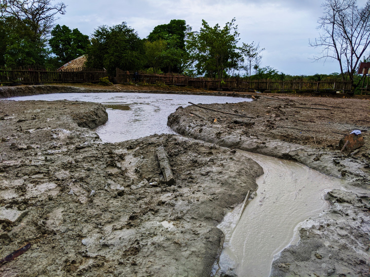 Have you ever jumped into a mud volcano?