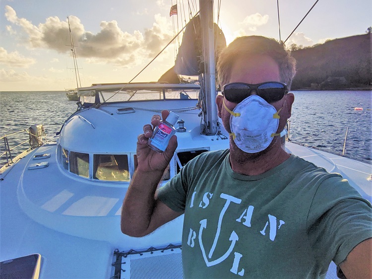 What is life like aboard a boat during the pandemic?