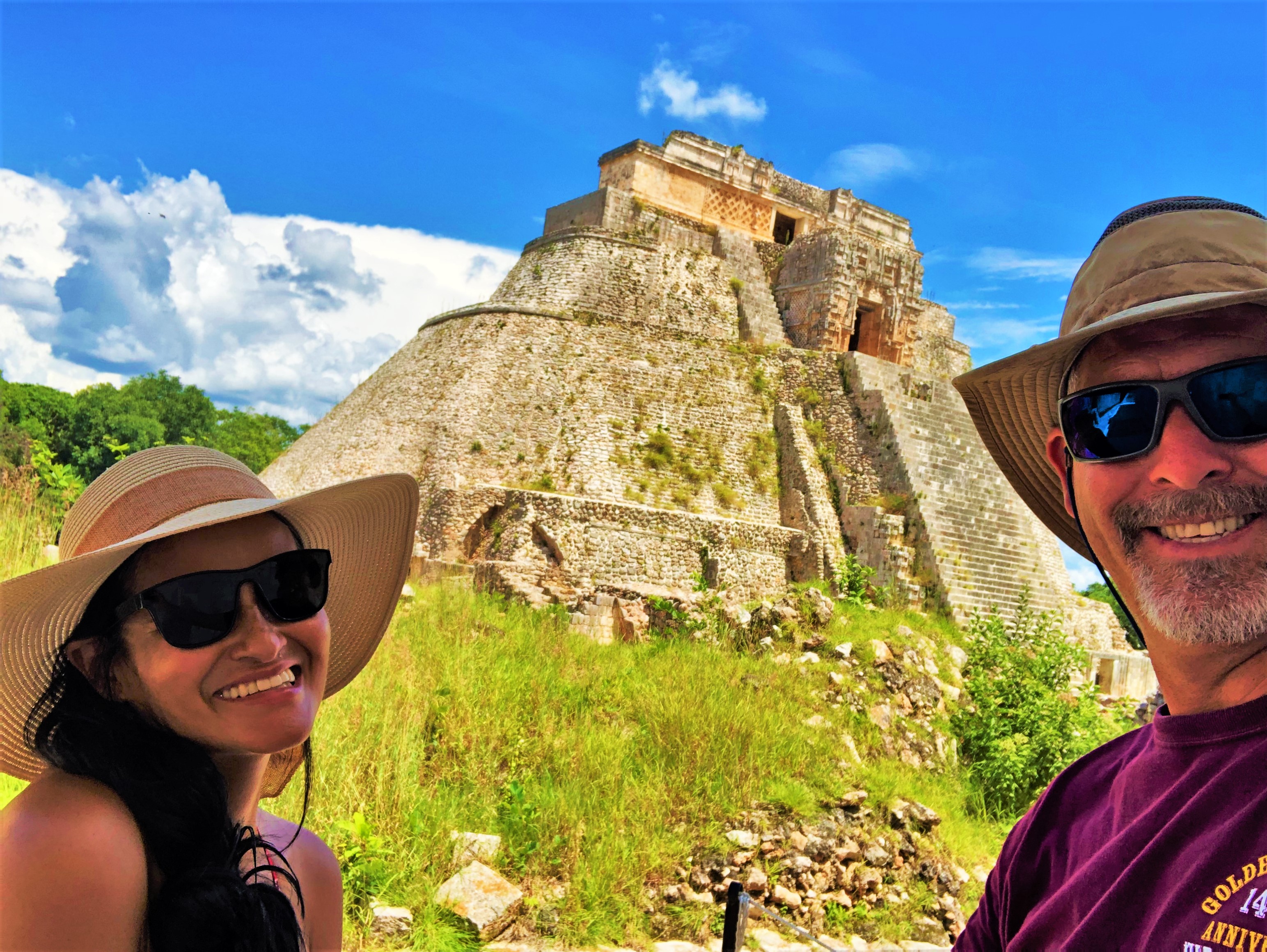 Uxmal is a Mayan ruins on par with Chichen Itza