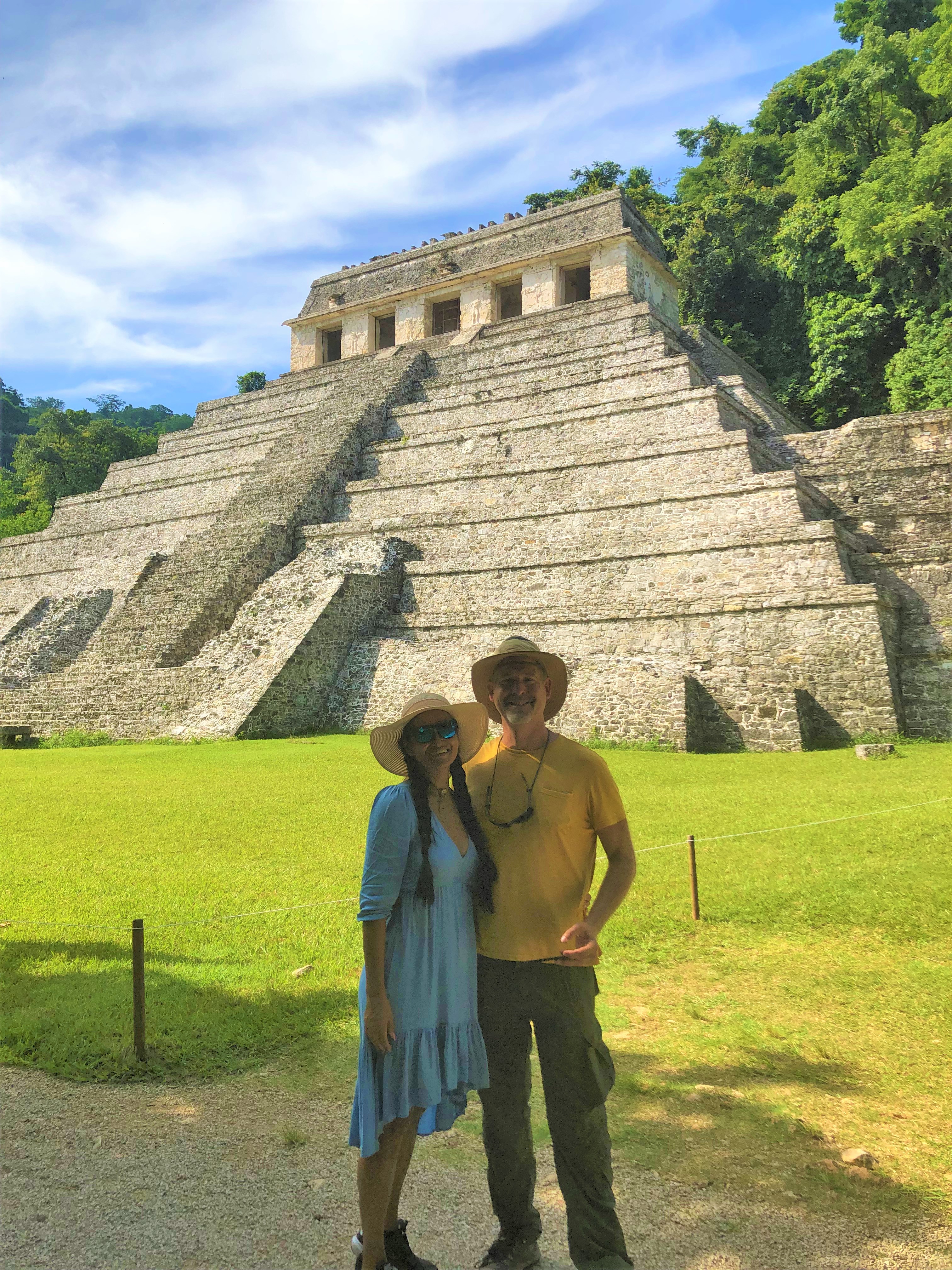 Palenque is the last major Mayan ruins we visited